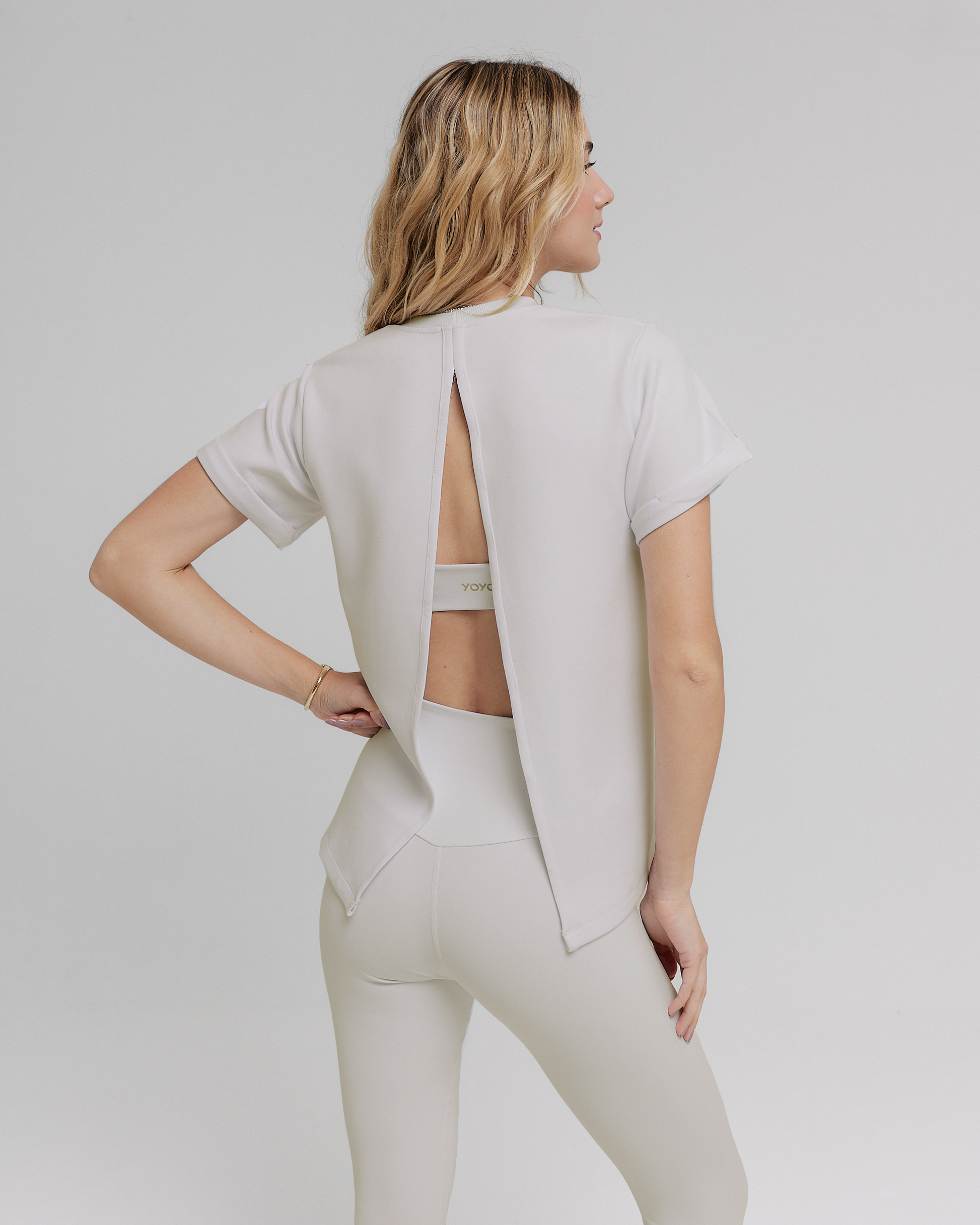 T-SHIRT MOON COTTON™ WARM SUGAR