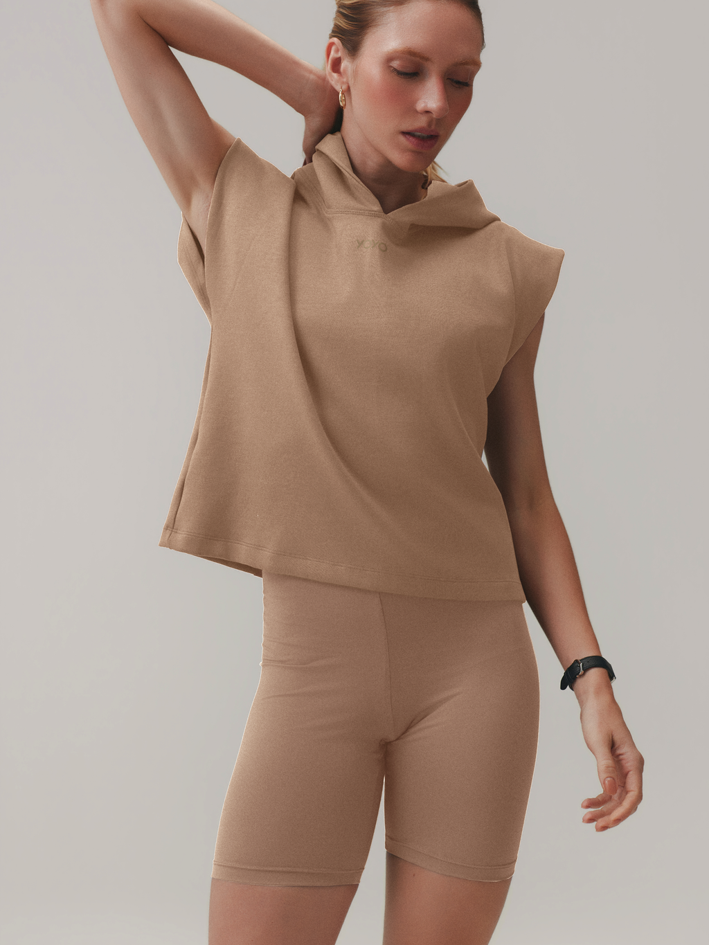 HOODIE MOON COTTON™ SOFT MOCHA