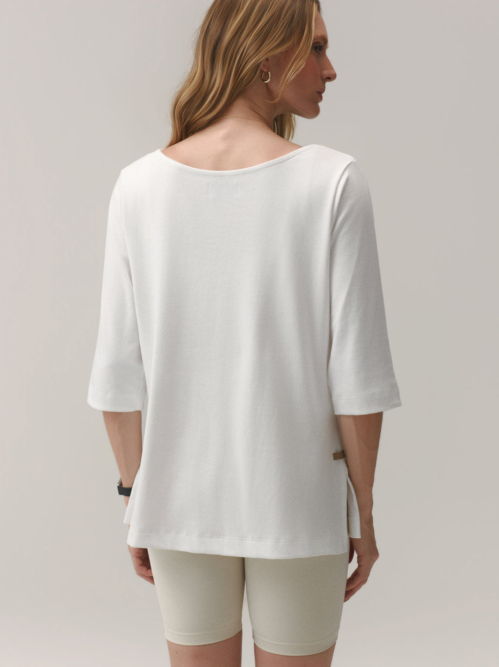 LONG SLEEVE TEE CLOUD COTTON™ WARM SUGAR