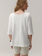 LONG SLEEVE TEE CLOUD COTTON™ WARM SUGAR