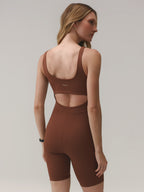 ONESIE COMPRESSILK™ VELVET TRUFFLE