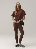 THE ESSENTIAL TEE MOON COTTON™ VELVET TRUFFLE