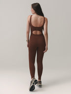 JUMPSUIT SCULPT™ VELVET TRUFFLE