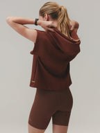 HOODIE MOON COTTON™ VELVET TRUFFLE