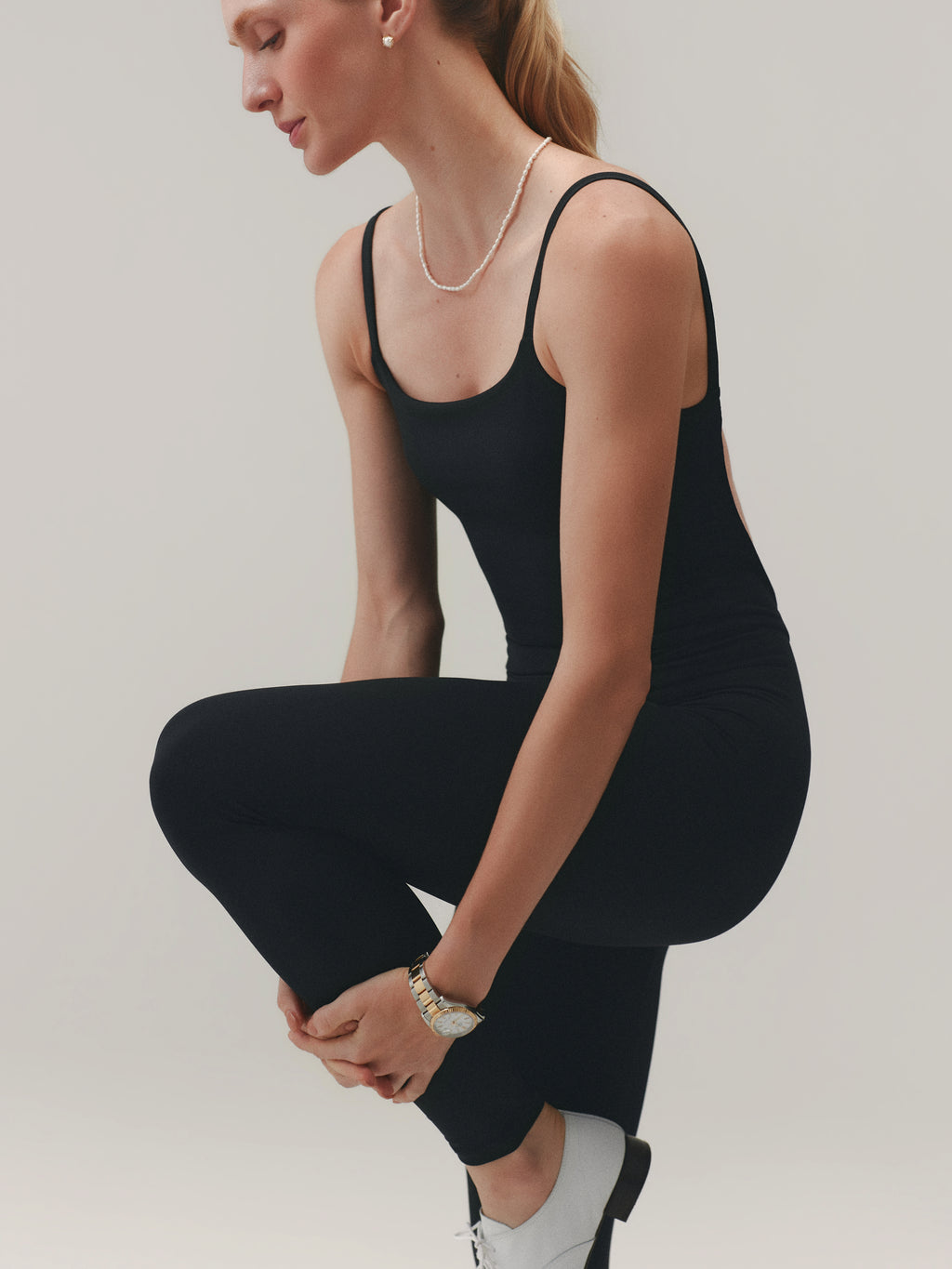 JUMPSUIT PEACHSKIN™ MIDNIGHT