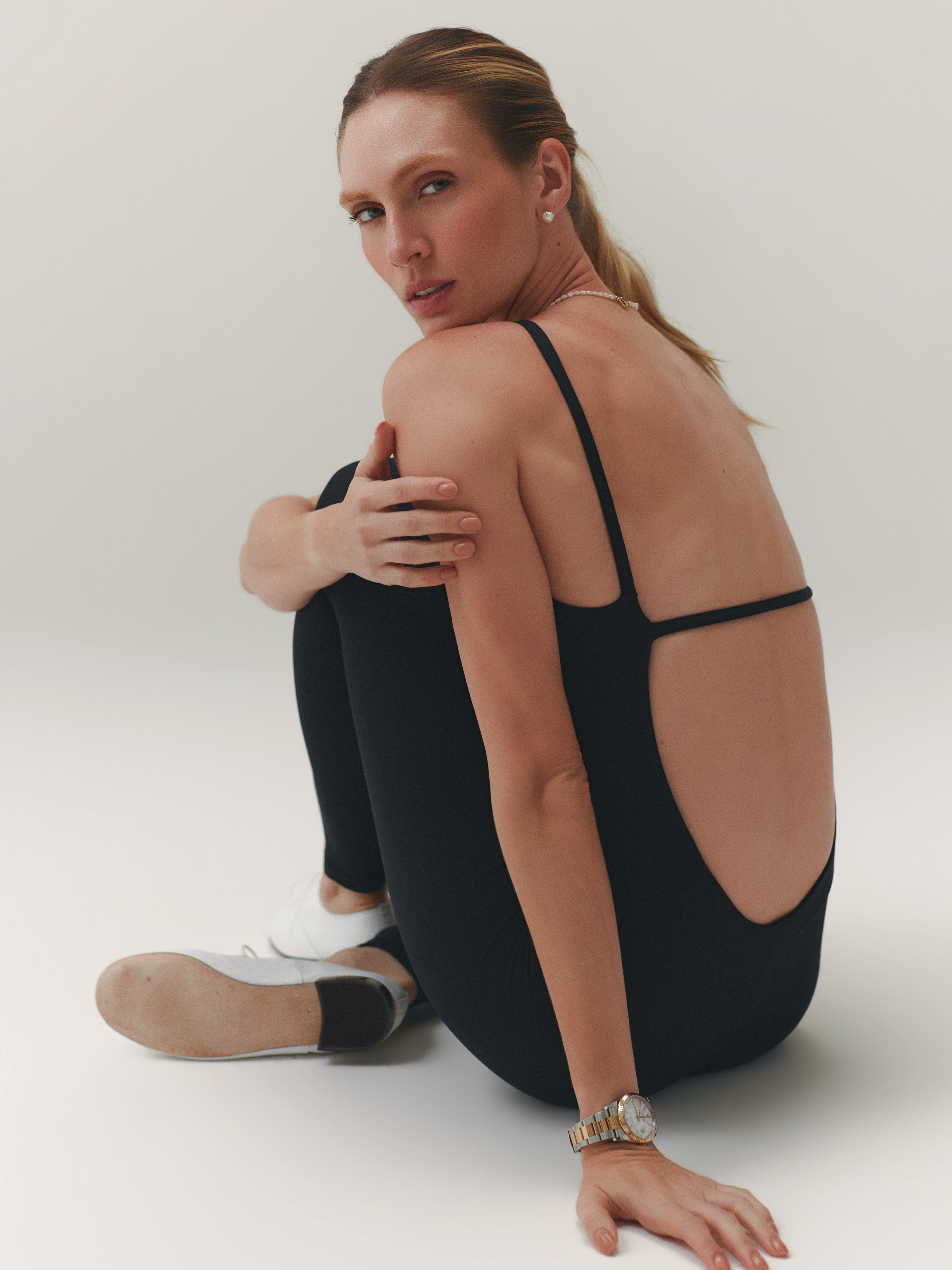 JUMPSUIT PEACHSKIN™ MIDNIGHT