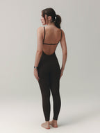 JUMPSUIT PEACHSKIN™ DEEP COCOA