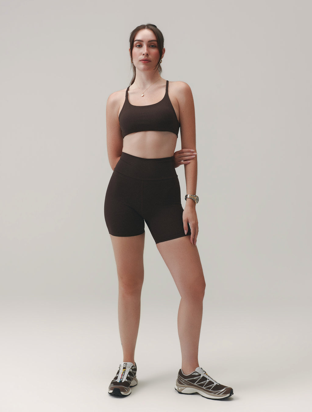 SHORTS PEACHSKIN™ DEEP COCOA