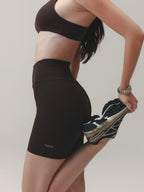 SHORTS PEACHSKIN™ DEEP COCOA