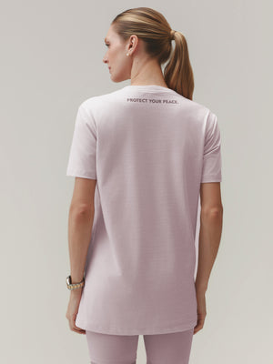 T-SHIRT PROTECT YOUR PEACE™ BLUSHED
