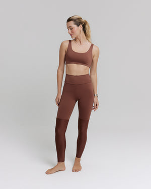 LEGGING COMPRESSILK™ VELVET TRUFFLE