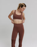 LEGGING COMPRESSILK™ VELVET TRUFFLE