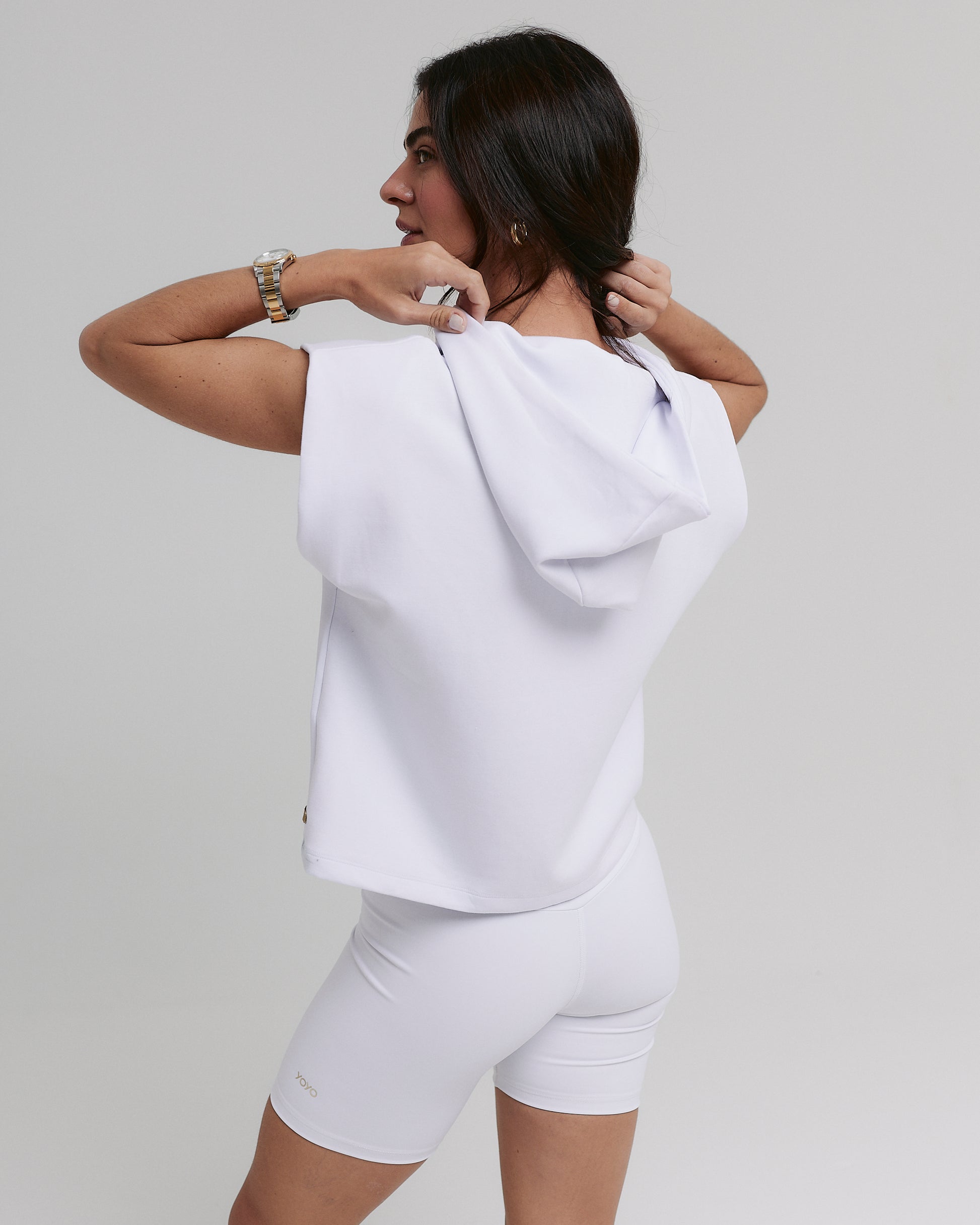 HOODIE MOON COTTON™ SHEER LATTE