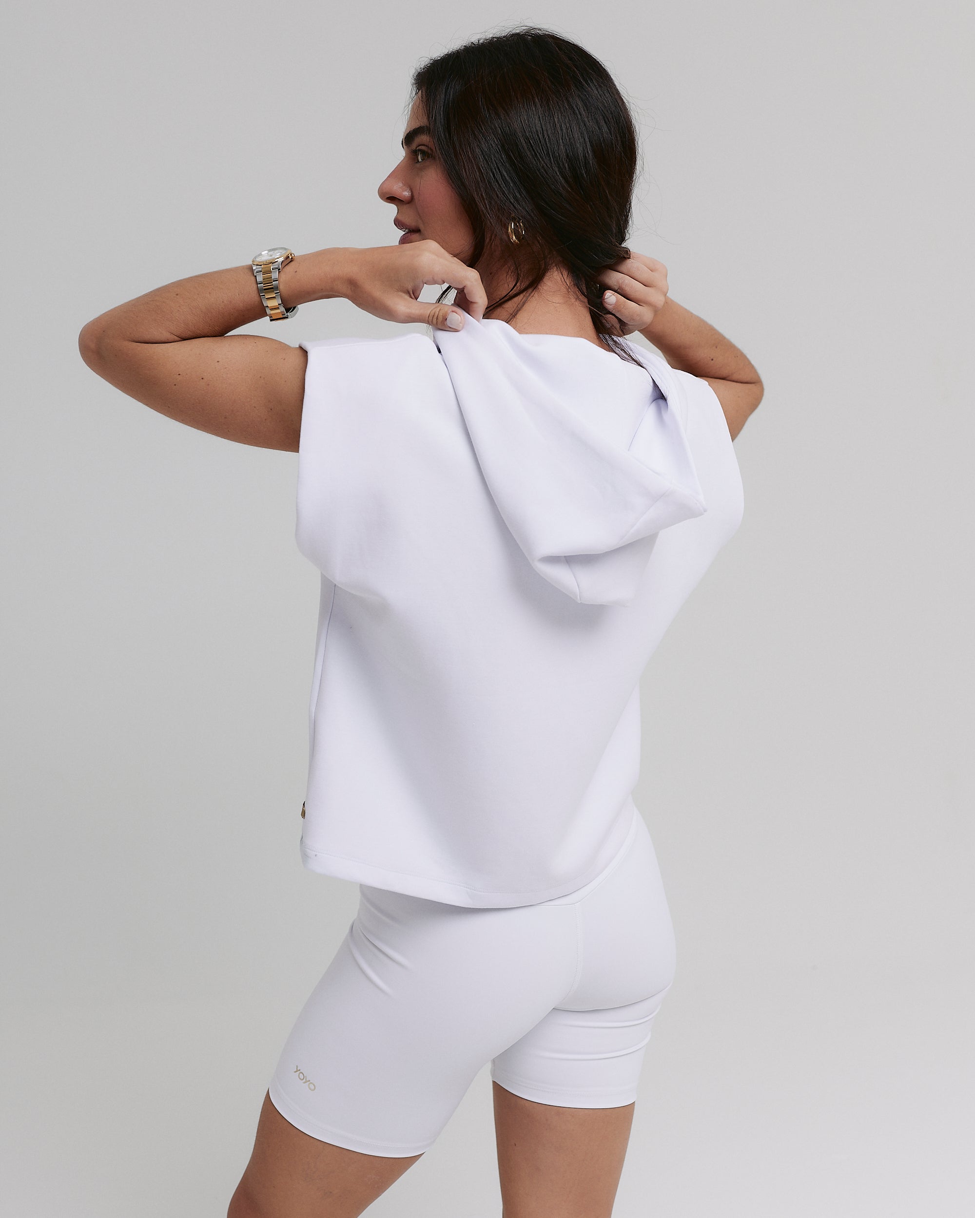 HOODIE MOON COTTON™ SHEER LATTE