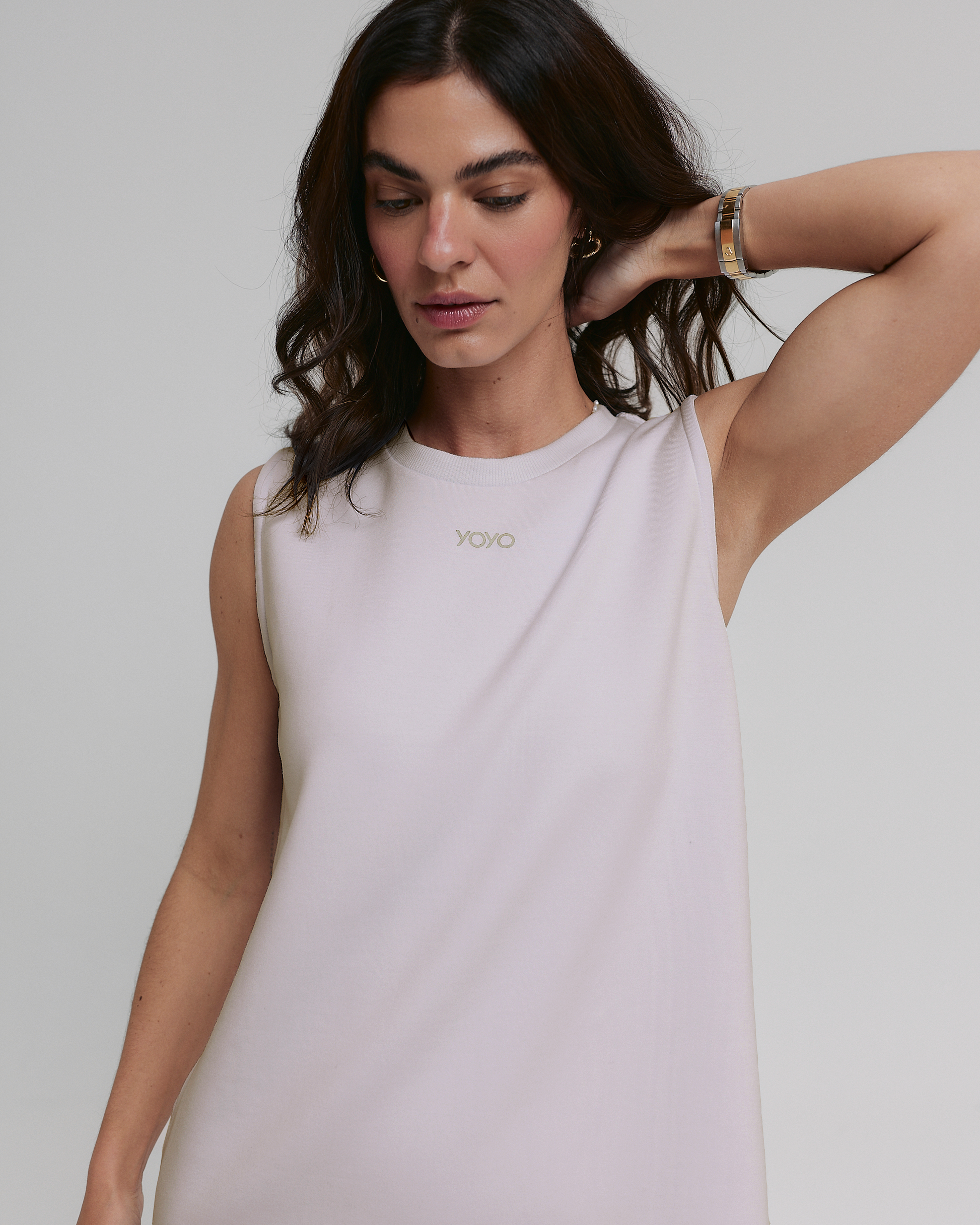 LONG TANK CLOUD COTTON™ WARM SUGAR