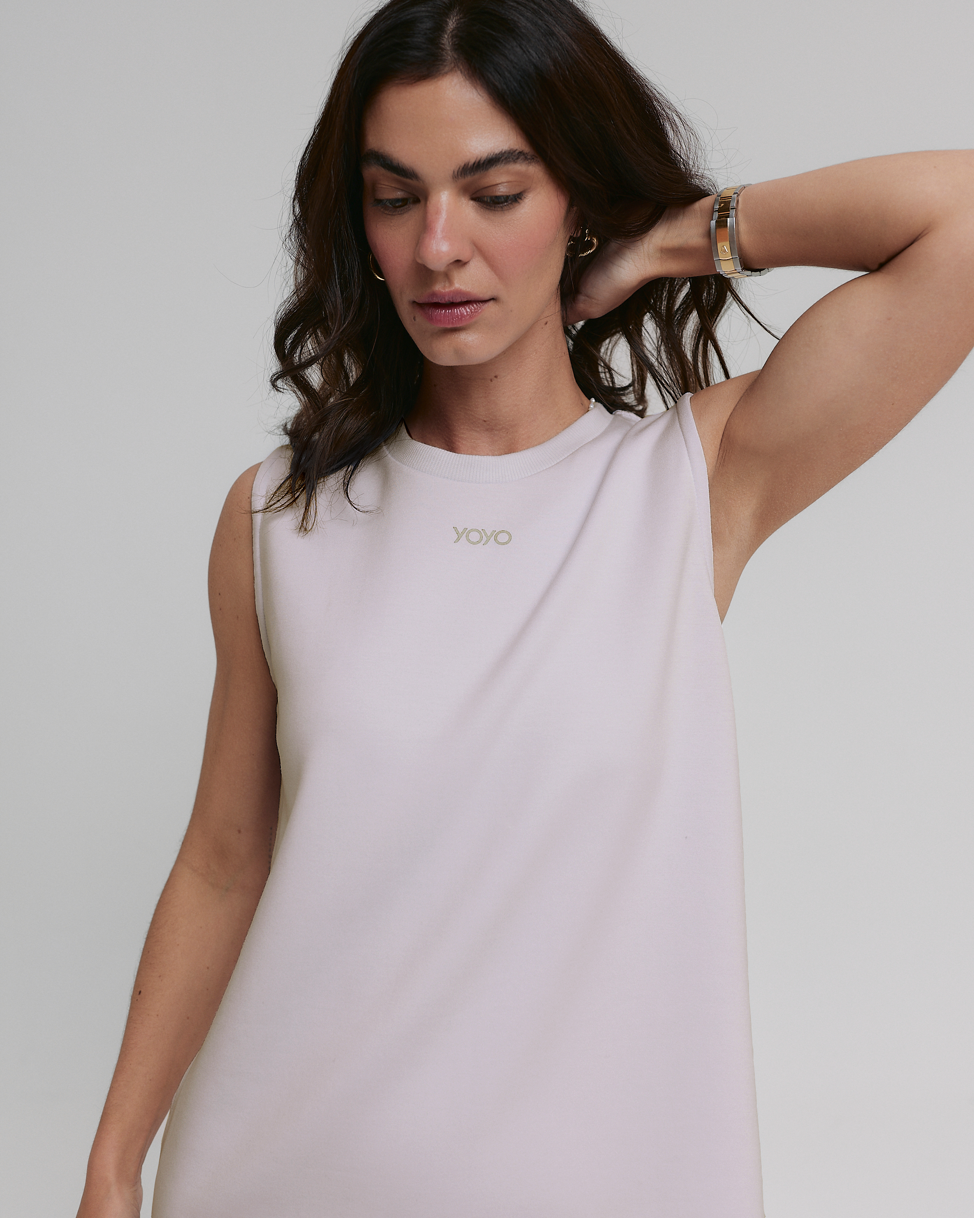 LONG TANK CLOUD COTTON™ WARM SUGAR