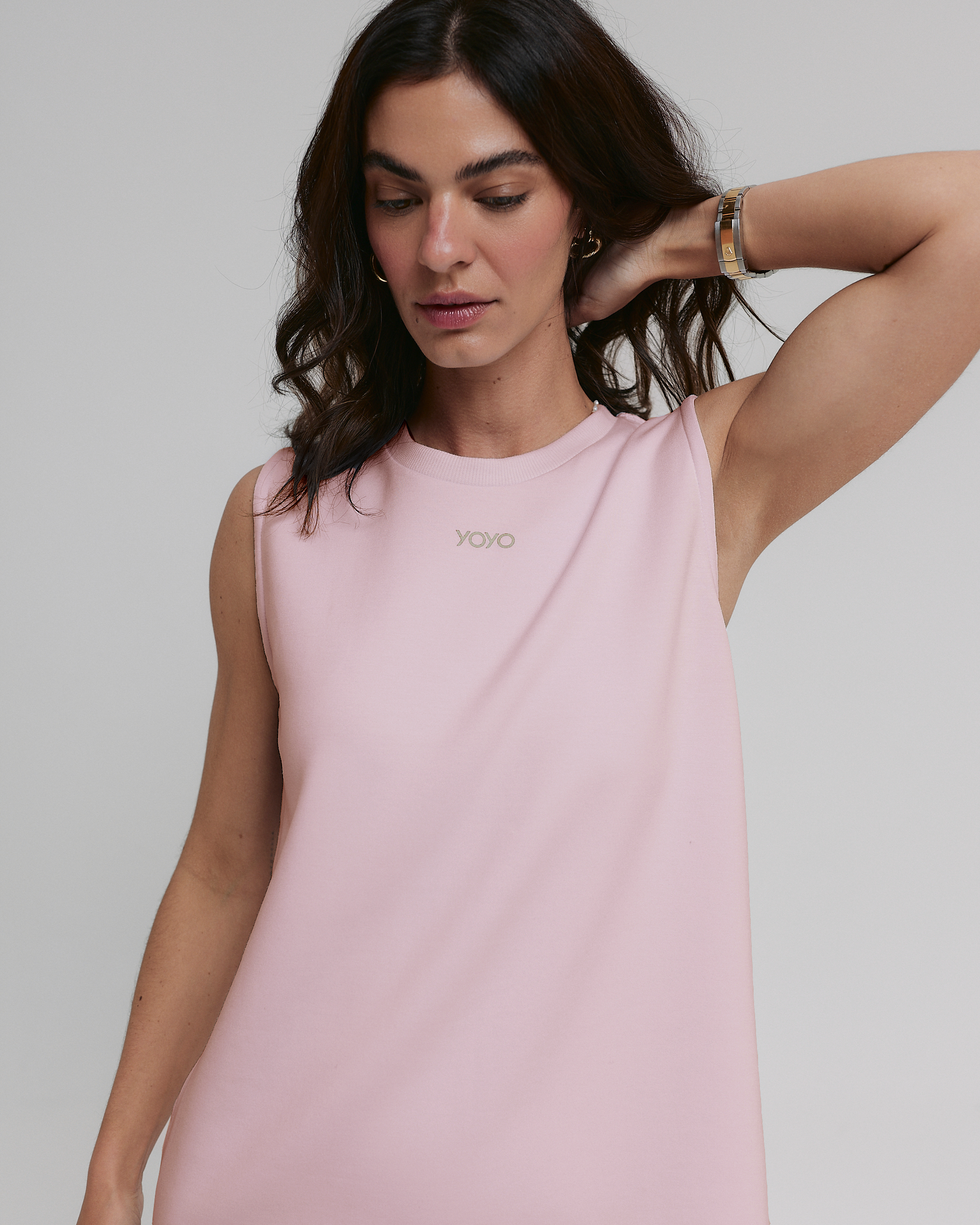 LONG TANK CLOUD COTTON™ BLUSHED