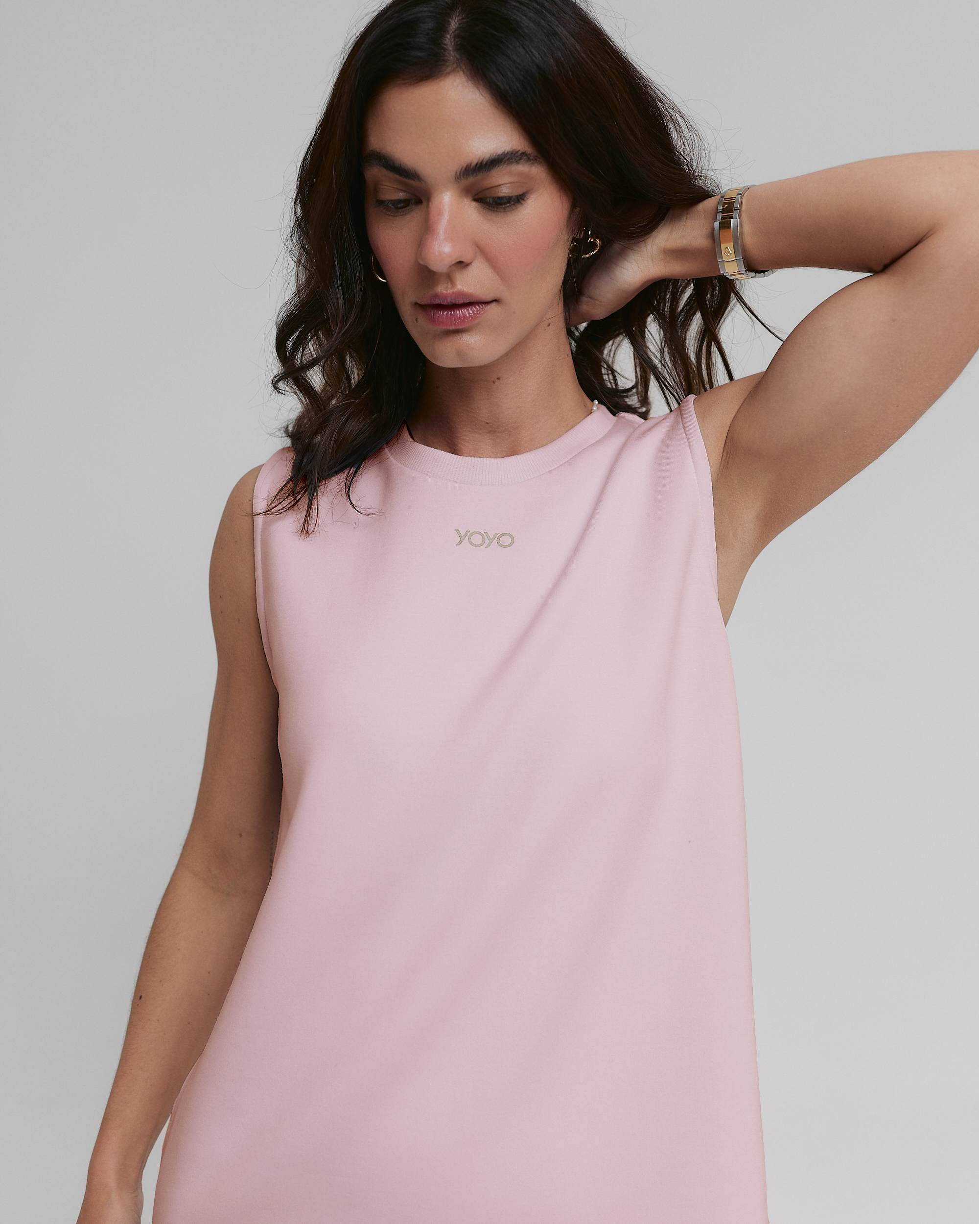 LONG TANK CLOUD COTTON™ BLUSHED