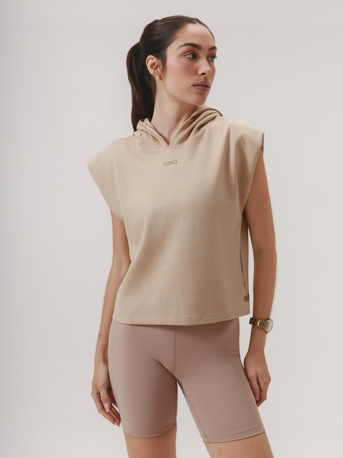 HOODIE MOON COTTON™ SOFT MOCHA