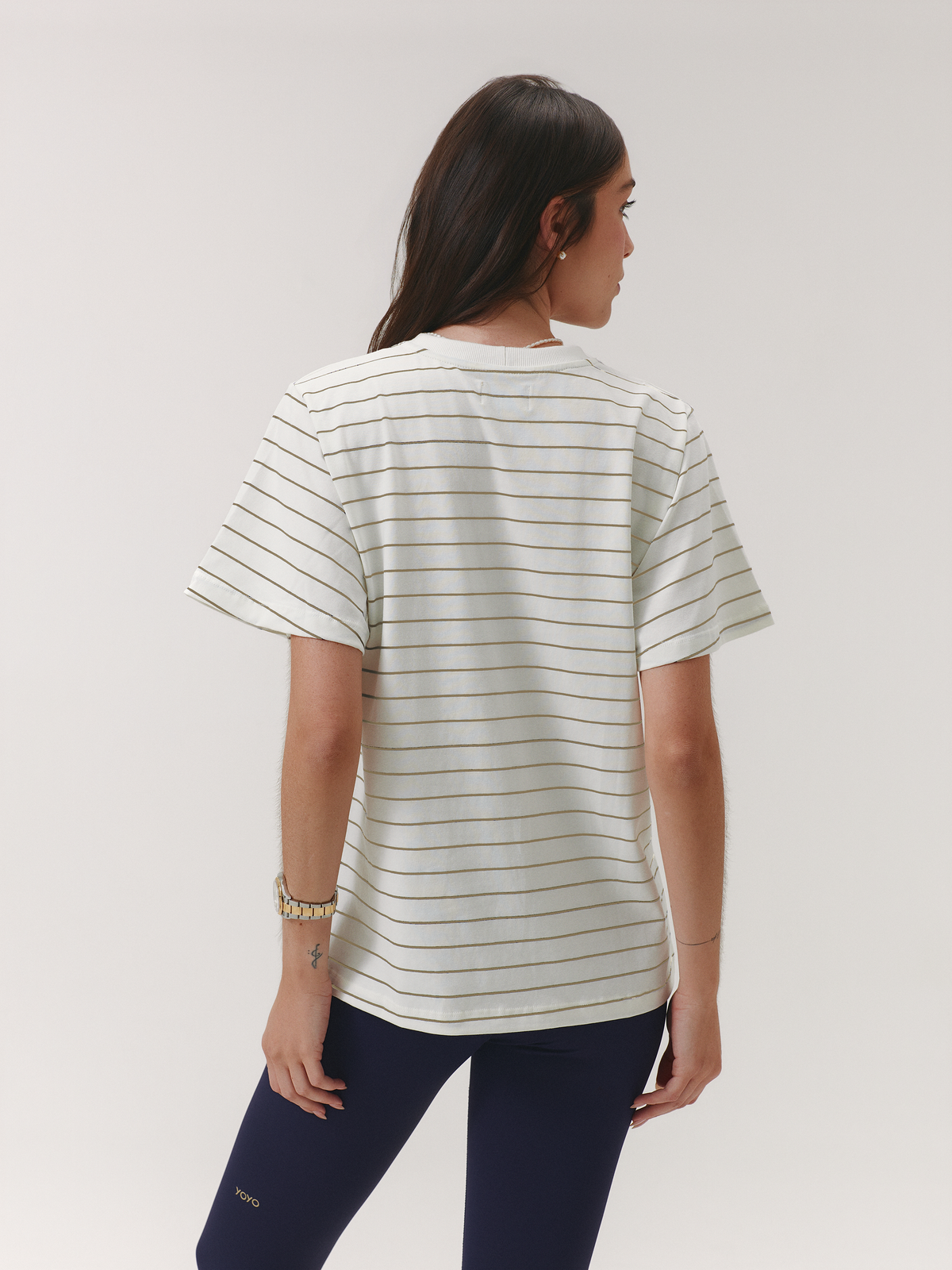 THE ESSENTIAL TEE CLOUD COTTON™ WARM SUGAR/ SOFT MOCHA